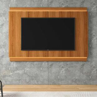 Painel Para TV até 75" Com Led Duplo 180cm Marrocos Lukaliam Jequitiba