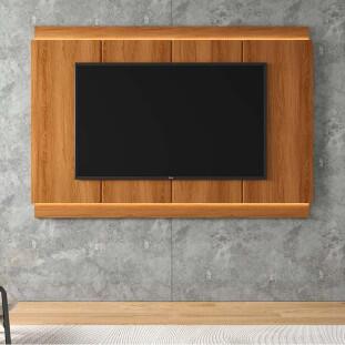 Painel Para TV até 75" Com Led Duplo 207cm Marrocos Lukaliam Jequitiba