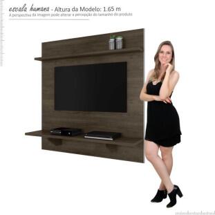 Painel Para TV 46 Polegadas Mônaco RV Móveis Noce