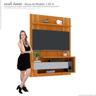Home Suspenso Para TV 50 Jataí Mirarack Cedro/Off White