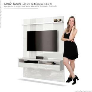 Painel Para TV até 50 Polegadas Milano EDN Branco