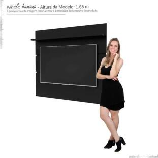 Painel Para TV Até 46 Polegadas 140cm Prism 1.4 Patrimar Preto