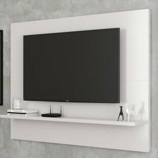 Painel Pequeno Para TV 46 Polegadas 137cm Topázio Patrimar Branco