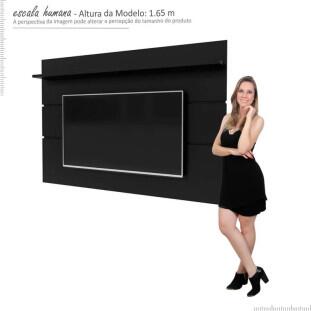 Painel Para TV 60 Polegadas 180cm Prism 1.8 Patrimar Preto
