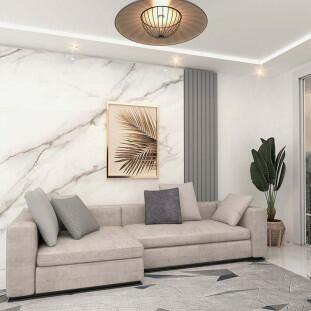 Placa Painel Ripado Nobre 50cm x 250cm Gelius Cinza