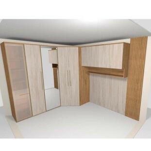 Projeto Juliane - Cozinha - Quarto 1 - Quarto 2 - Robel Móveis