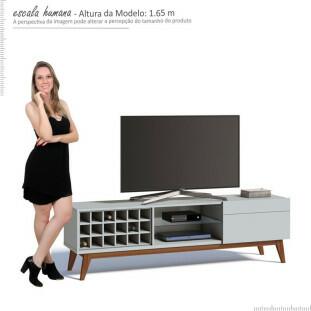 Rack Para Sala TV até 65 Polegadas Classic AD 1.8 Imcal Branco