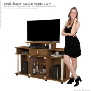 Rack Para TV 32 Polegadas 2022 JB Bechara Caramelo