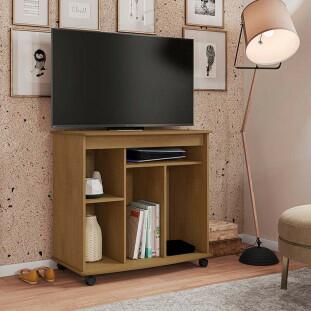 Rack Pequeno 90cm Para TV 32 Polegadas Madri RV Móveis Cinamomo