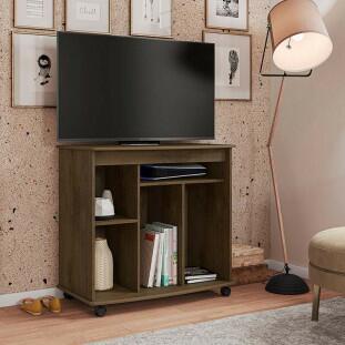 Rack Pequeno 90cm Para TV 32 Polegadas Madri RV Móveis Freijo