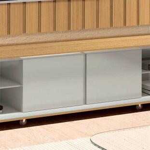 Rack Para TV 1.80cm 75 Polegadas Thor 1.8 EDN Freijo/Fendi