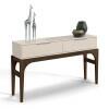 Aparador Para Sala de Jantar Amalfi Lukaliam Off White/Noce