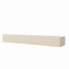 Aparador Rack Suspenso Sala 2 Gavetas 157cm Nobre Gelius Off White