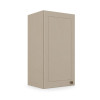Módulo Armário Aéreo 30x68x34cm 1 Porta 100% MDF Cozinha Provence Robel Fendi/Fendi Matte