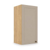 Módulo Armário Aéreo 30x68x34cm 1 Porta 100% MDF Cozinha Provence Robel Hanover/Fendi Matte