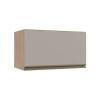 Módulo Armário Aéreo 60cm Porta Basculante 100% MDF Cozinha Modulada Gold Robel Hanover/Fendi