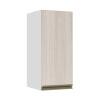 Módulo Armário Aéreo 68x30x34 1 Porta 100% MDF Cozinha Modulada Gold J Robel Branco/Aspen