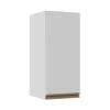 Módulo Armário Aéreo 68x30x34 1 Porta 100% MDF Cozinha Modulada Gold J Robel Branco/Branco Matte