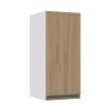 Módulo Armário Aéreo 68x30x34 1 Porta 100% MDF Cozinha Modulada Gold J Robel Branco/Hanover