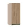 Módulo Armário Aéreo 68x30x34 1 Porta 100% MDF Cozinha Modulada Gold J Robel Fendi/Hanover