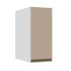 Módulo Armário Aéreo 68x30x56cm 1 Porta 100% MDF Cozinha Modulada Gold J Robel Branco/Fendi Matte