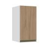 Módulo Armário Aéreo 68x35x34 1 Porta 100% MDF Cozinha Modulada Gold J Robel Branco/Hanover