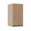 Módulo Armário Aéreo 68x35x34 1 Porta 100% MDF Cozinha Modulada Gold J Robel Fendi/Hanover