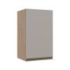 Módulo Armário Aéreo 68x40 1 Porta 100% MDF Cozinha Modulada Gold Robel Hanover/Fendi