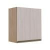 Módulo Armário Aéreo 68x60 2 Portas 100% MDF Cozinha Modulada Gold Robel Hanover/Aspen