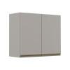 Módulo Armário Aéreo 68x80 2 Portas 100% MDF  Cozinha Modulada Gold Robel Fendi/Fendi