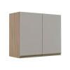 Módulo Armário Aéreo 68x80 2 Portas 100% MDF Cozinha Modulada Gold Robel Hanover/Fendi