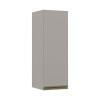 Módulo Armário Aéreo 88x30 1 Porta 100% MDF  Cozinha Modulada Gold Robel Fendi/Fendi