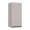 Módulo Armário Aéreo 88x40 1 Porta 100% MDF Cozinha Modulada Gold Robel Fendi/Aspen