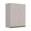 Módulo Armário Aéreo 88x70 2 Portas 100% MDF Cozinha Modulada Gold Robel Fendi/Aspen