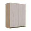 Módulo Armário Aéreo 88x70 2 Portas 100% MDF Cozinha Modulada Gold Robel Hanover/Aspen