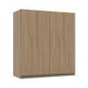 Módulo Armário Aéreo 88x80 2 Portas 100% MDF Cozinha Modulada Gold Robel Hanover/Hanover