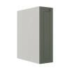 Módulo Balcão 20cm 1 Porta 100% MDF Cozinha Modulada Provence Robel Branco/Salvia Matte