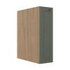 Módulo Balcão 20cm 1 Porta 100% MDF Cozinha Modulada Provence Robel Hanover/Salvia Matte