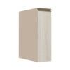 Módulo Balcão 20cm 1 Porta 100% MDF Cozinha Modulada Gold J Robel Fendi/Aspen