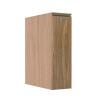 Módulo Balcão 20cm 1 Porta 100% MDF Cozinha Modulada Gold J Robel Hanover/Amendoeira BP