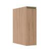 Módulo Balcão 20cm 1 Porta 100% MDF Cozinha Modulada Gold J Robel Hanover/Hanover