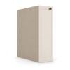 Módulo Balcão 20x68x56cm 1 Porta 100% MDF Cozinha Provence Robel Fendi/Off White Matte