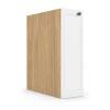 Módulo Balcão 20x68x56cm 1 Porta 100% MDF Cozinha Provence Robel Hanover/Branco Matte