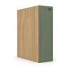 Módulo Balcão 20x68x56cm 1 Porta 100% MDF Cozinha Provence Robel Hanover/Salvia Matte