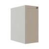 Módulo Balcao 30cm 1 Porta 100% MDF Cozinha Modulada Provence Robel Branco/Fendi Matte