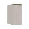 Módulo Balcão 30cm 1 Porta 100% MDF Cozinha Modulada Gold Robel Fendi/Aspen