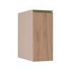 Módulo Balcão 30cm 1 Porta 100% MDF Cozinha Modulada Gold J Robel Fendi/Hanover