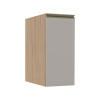 Módulo Balcão 30cm 1 Porta 100% MDF Cozinha Modulada Gold Robel Hanover/Fendi