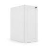 Módulo Balcão 30x68x56cm 1 Porta 100% MDF Cozinha Provence Robel Branco/Branco Matte
