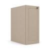 Módulo Balcão Editável Largura 21cm a 39cm x 68x56cm 1 Porta Provence Robel Fendi/Fendi Matte